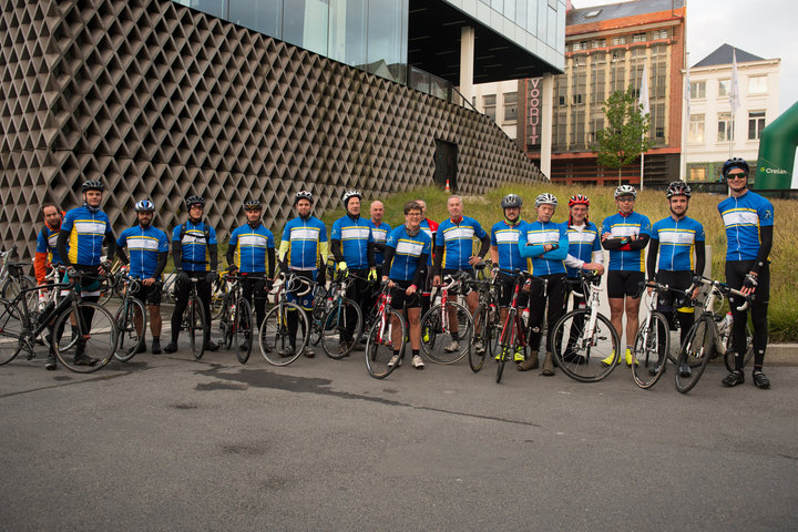 Willem I fietstocht, een symbolische fietstocht van 200 km tussen Gent en Luik