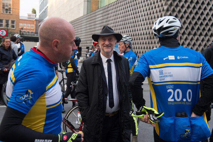 Willem I fietstocht, een symbolische fietstocht van 200 km tussen Gent en Luik