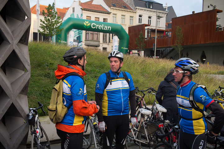 Willem I fietstocht, een symbolische fietstocht van 200 km tussen Gent en Luik