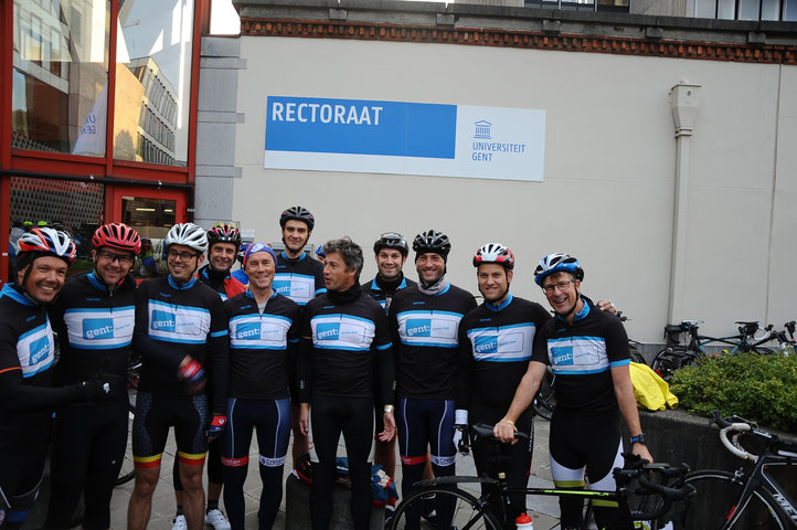 Willem I fietstocht, een symbolische fietstocht van 200 km tussen Gent en Luik