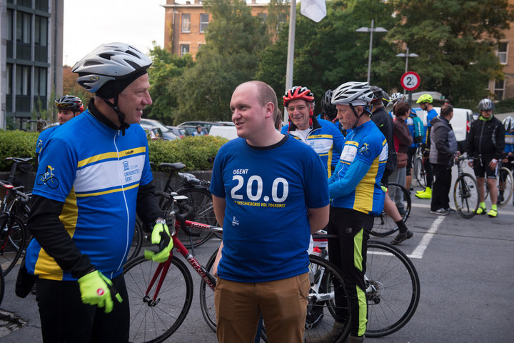 Willem I fietstocht, een symbolische fietstocht van 200 km tussen Gent en Luik