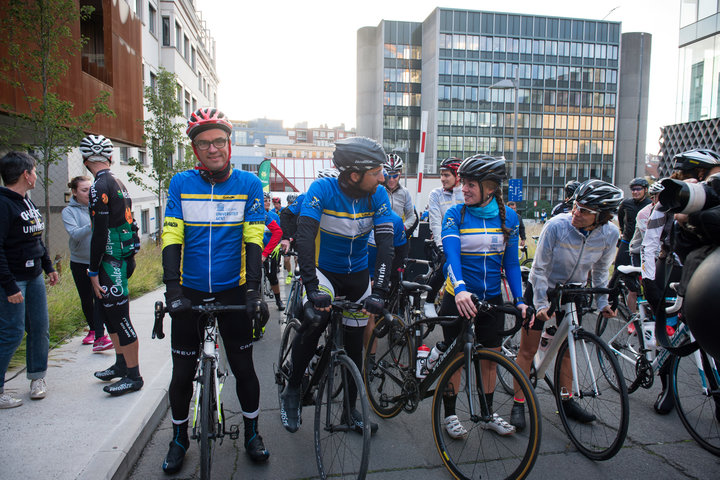 Willem I fietstocht, een symbolische fietstocht van 200 km tussen Gent en Luik