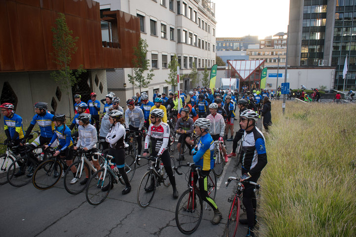 Willem I fietstocht, een symbolische fietstocht van 200 km tussen Gent en Luik