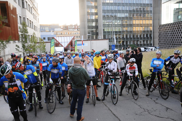 Willem I fietstocht, een symbolische fietstocht van 200 km tussen Gent en Luik