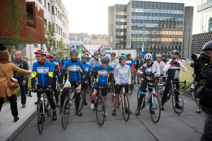 Willem I fietstocht, een symbolische fietstocht van 200 km tussen Gent en Luik