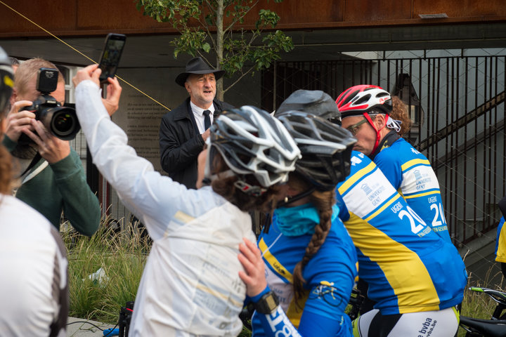 Willem I fietstocht, een symbolische fietstocht van 200 km tussen Gent en Luik