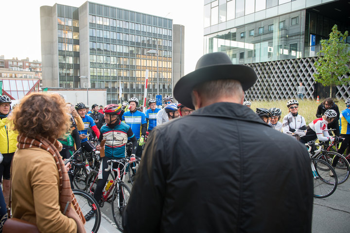 Willem I fietstocht, een symbolische fietstocht van 200 km tussen Gent en Luik