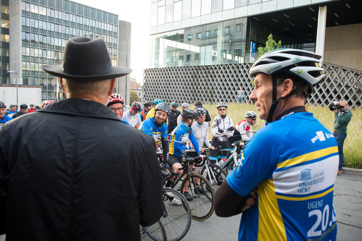 Willem I fietstocht, een symbolische fietstocht van 200 km tussen Gent en Luik