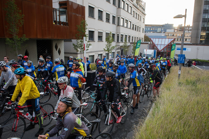 Willem I fietstocht, een symbolische fietstocht van 200 km tussen Gent en Luik