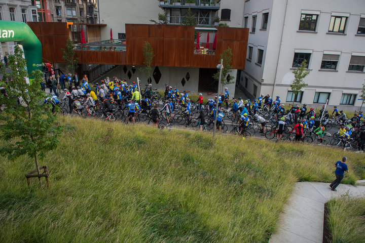 Willem I fietstocht, een symbolische fietstocht van 200 km tussen Gent en Luik