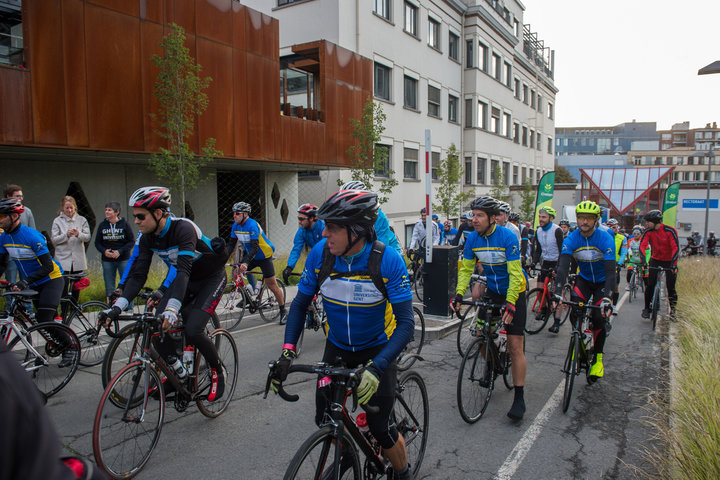 Willem I fietstocht, een symbolische fietstocht van 200 km tussen Gent en Luik