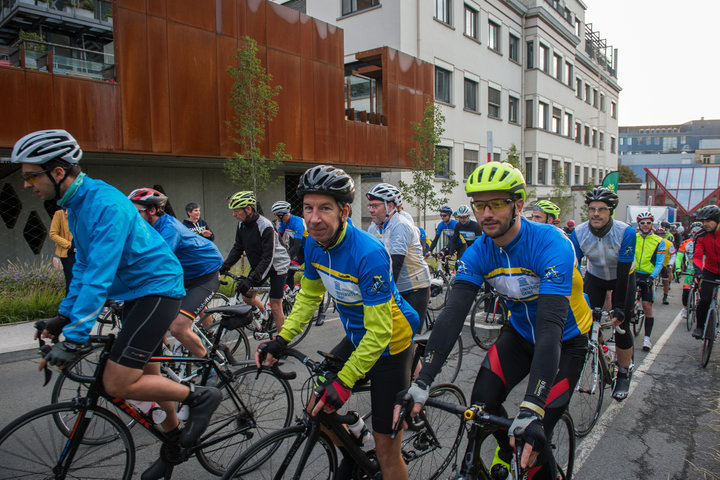 Willem I fietstocht, een symbolische fietstocht van 200 km tussen Gent en Luik