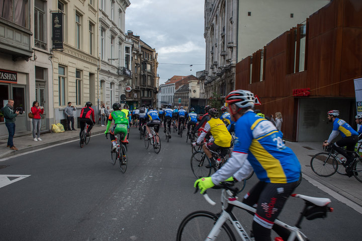 Willem I fietstocht, een symbolische fietstocht van 200 km tussen Gent en Luik