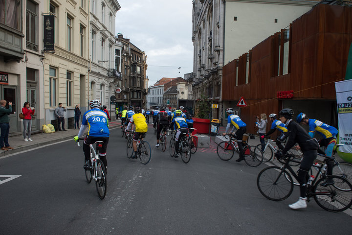 Willem I fietstocht, een symbolische fietstocht van 200 km tussen Gent en Luik