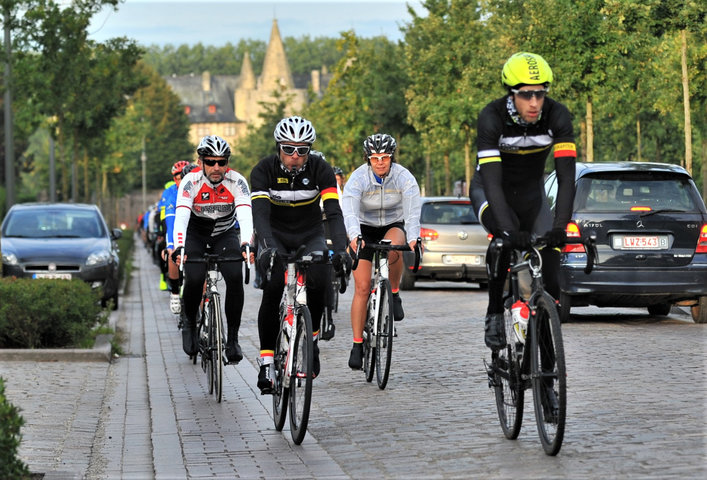 Willem I fietstocht, een symbolische fietstocht van 200 km tussen Gent en Luik