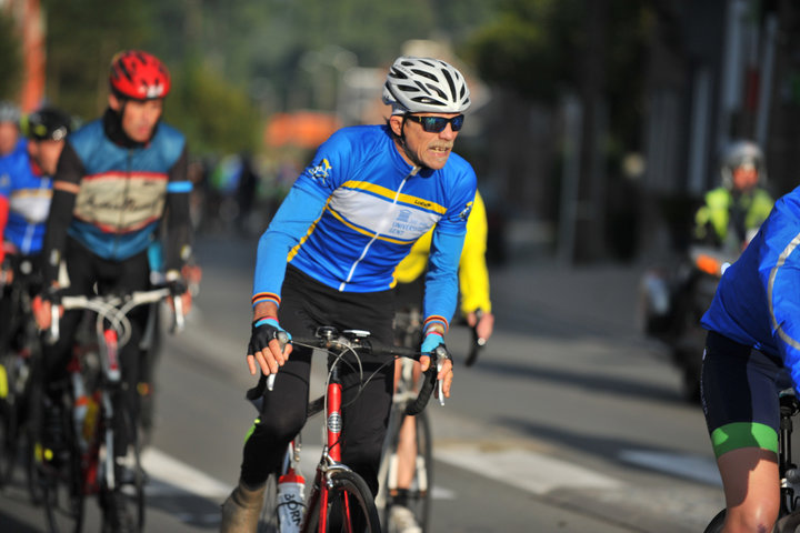 Willem I fietstocht, een symbolische fietstocht van 200 km tussen Gent en Luik