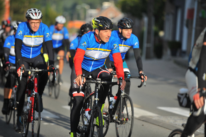 Willem I fietstocht, een symbolische fietstocht van 200 km tussen Gent en Luik