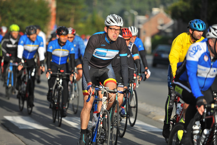 Willem I fietstocht, een symbolische fietstocht van 200 km tussen Gent en Luik