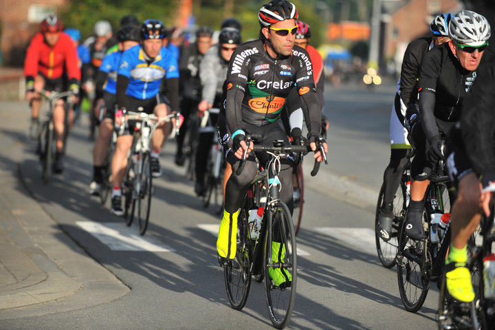 Willem I fietstocht, een symbolische fietstocht van 200 km tussen Gent en Luik