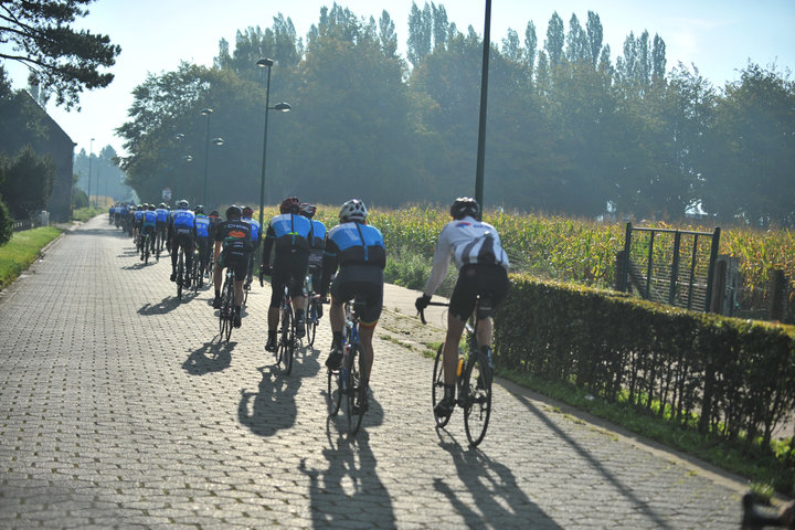 Willem I fietstocht, een symbolische fietstocht van 200 km tussen Gent en Luik