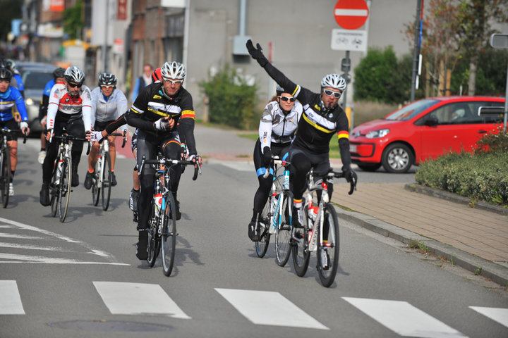 Willem I fietstocht, een symbolische fietstocht van 200 km tussen Gent en Luik