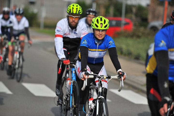 Willem I fietstocht, een symbolische fietstocht van 200 km tussen Gent en Luik