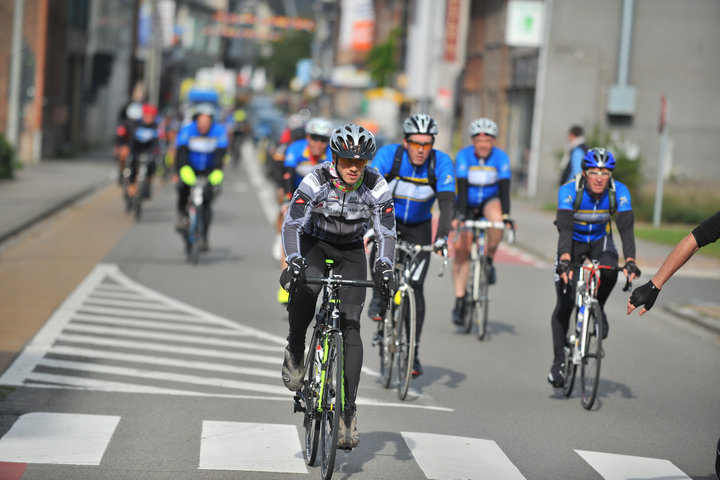 Willem I fietstocht, een symbolische fietstocht van 200 km tussen Gent en Luik