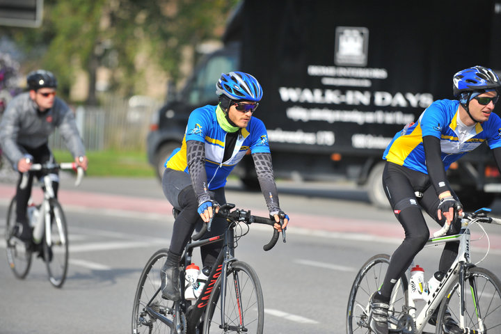 Willem I fietstocht, een symbolische fietstocht van 200 km tussen Gent en Luik