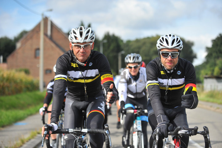 Willem I fietstocht, een symbolische fietstocht van 200 km tussen Gent en Luik