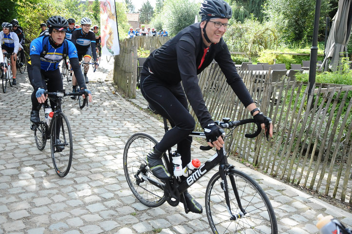 Willem I fietstocht, een symbolische fietstocht van 200 km tussen Gent en Luik