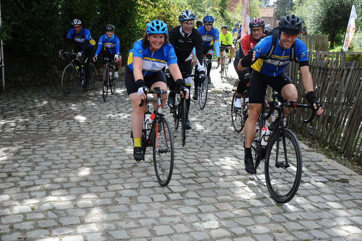 Willem I fietstocht, een symbolische fietstocht van 200 km tussen Gent en Luik