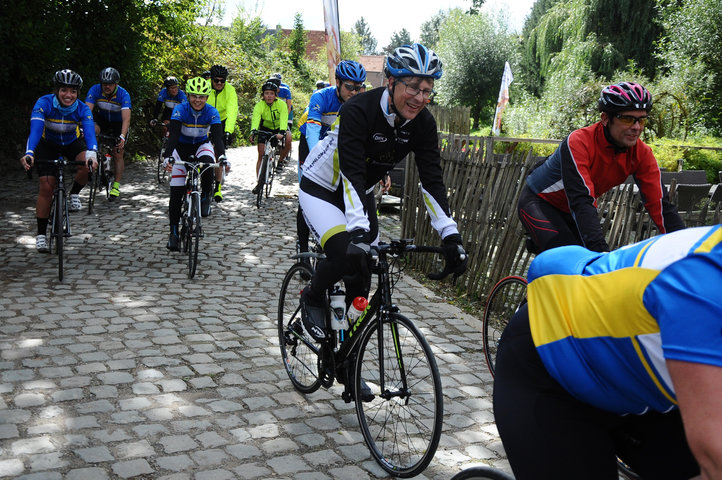 Willem I fietstocht, een symbolische fietstocht van 200 km tussen Gent en Luik