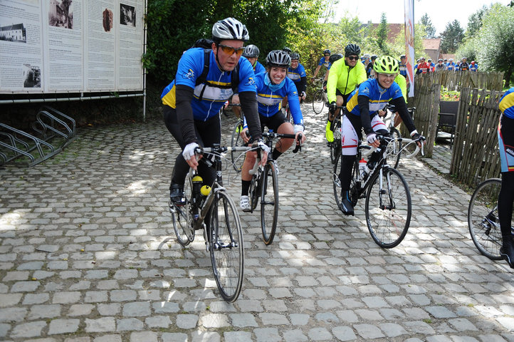 Willem I fietstocht, een symbolische fietstocht van 200 km tussen Gent en Luik