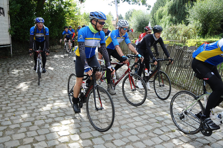 Willem I fietstocht, een symbolische fietstocht van 200 km tussen Gent en Luik