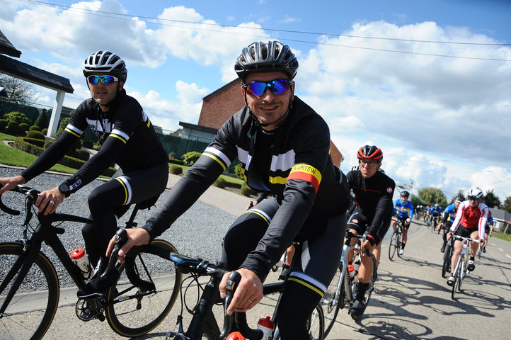 Willem I fietstocht, een symbolische fietstocht van 200 km tussen Gent en Luik