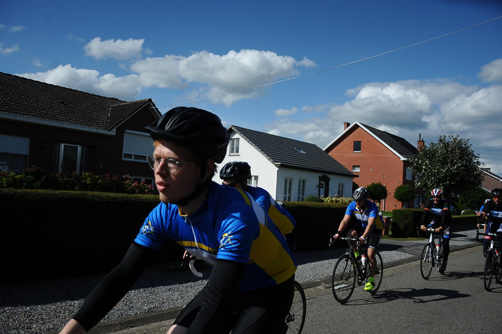 Willem I fietstocht, een symbolische fietstocht van 200 km tussen Gent en Luik