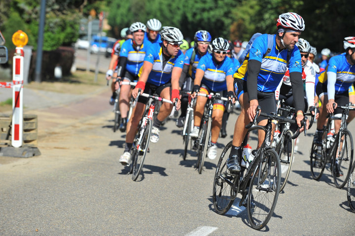 Willem I fietstocht, een symbolische fietstocht van 200 km tussen Gent en Luik