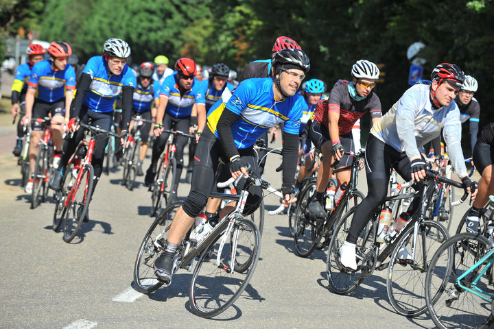 Willem I fietstocht, een symbolische fietstocht van 200 km tussen Gent en Luik