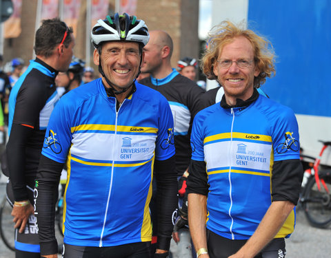 Willem I fietstocht, een symbolische fietstocht van 200 km tussen Gent en Luik