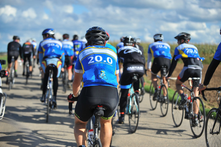 Willem I fietstocht, een symbolische fietstocht van 200 km tussen Gent en Luik