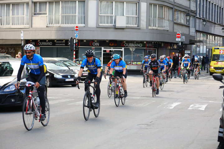 Willem I fietstocht, een symbolische fietstocht van 200 km tussen Gent en Luik