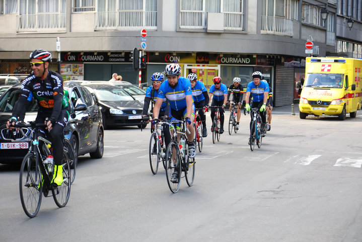 Willem I fietstocht, een symbolische fietstocht van 200 km tussen Gent en Luik