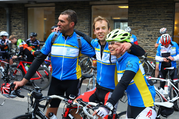 Willem I fietstocht, een symbolische fietstocht van 200 km tussen Gent en Luik