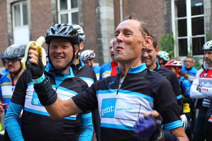 Willem I fietstocht, een symbolische fietstocht van 200 km tussen Gent en Luik