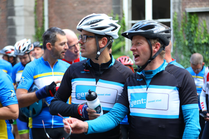 Willem I fietstocht, een symbolische fietstocht van 200 km tussen Gent en Luik