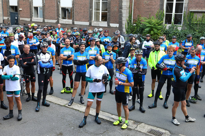 Willem I fietstocht, een symbolische fietstocht van 200 km tussen Gent en Luik