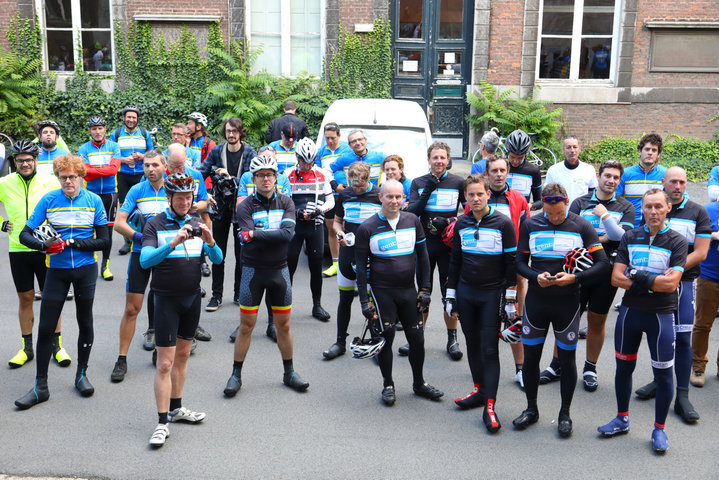 Willem I fietstocht, een symbolische fietstocht van 200 km tussen Gent en Luik