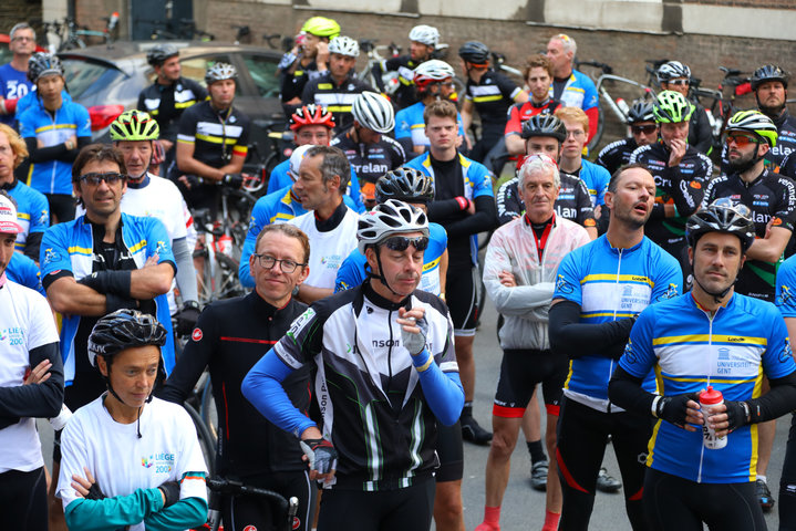 Willem I fietstocht, een symbolische fietstocht van 200 km tussen Gent en Luik