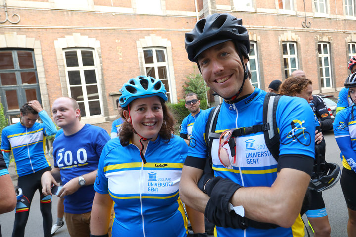 Willem I fietstocht, een symbolische fietstocht van 200 km tussen Gent en Luik