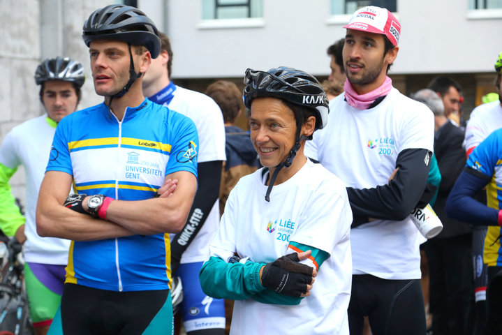 Willem I fietstocht, een symbolische fietstocht van 200 km tussen Gent en Luik